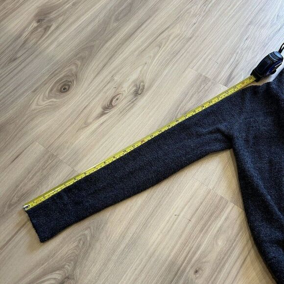 BAREFOOT DREAMS CozyChic Lite Charcoal Shawl Cardigan XS/S Nylon Rayon Soft - Picture 5 of 7